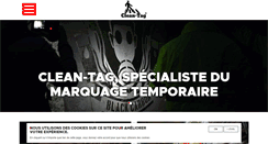 Desktop Screenshot of clean-tag.fr